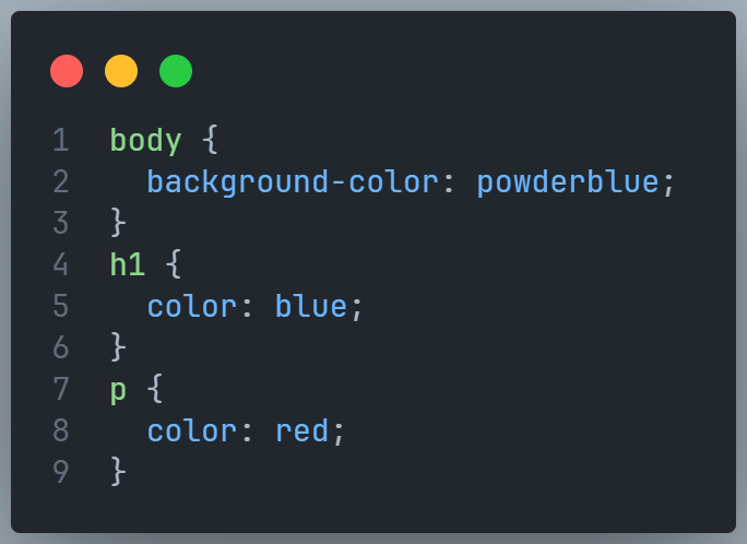 External CSS Example 2