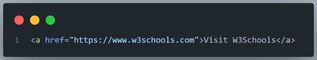 href attribute example